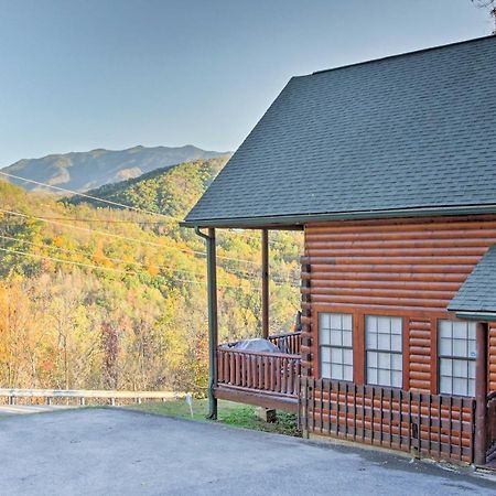 Expansive Gatlinburg Cabin Hot Tub, Deck And Grill! מראה חיצוני תמונה