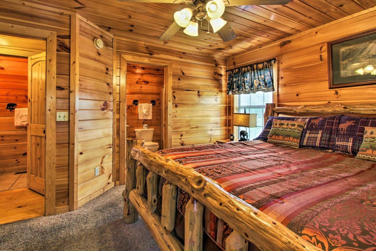 Expansive Gatlinburg Cabin Hot Tub, Deck And Grill! מראה חיצוני תמונה